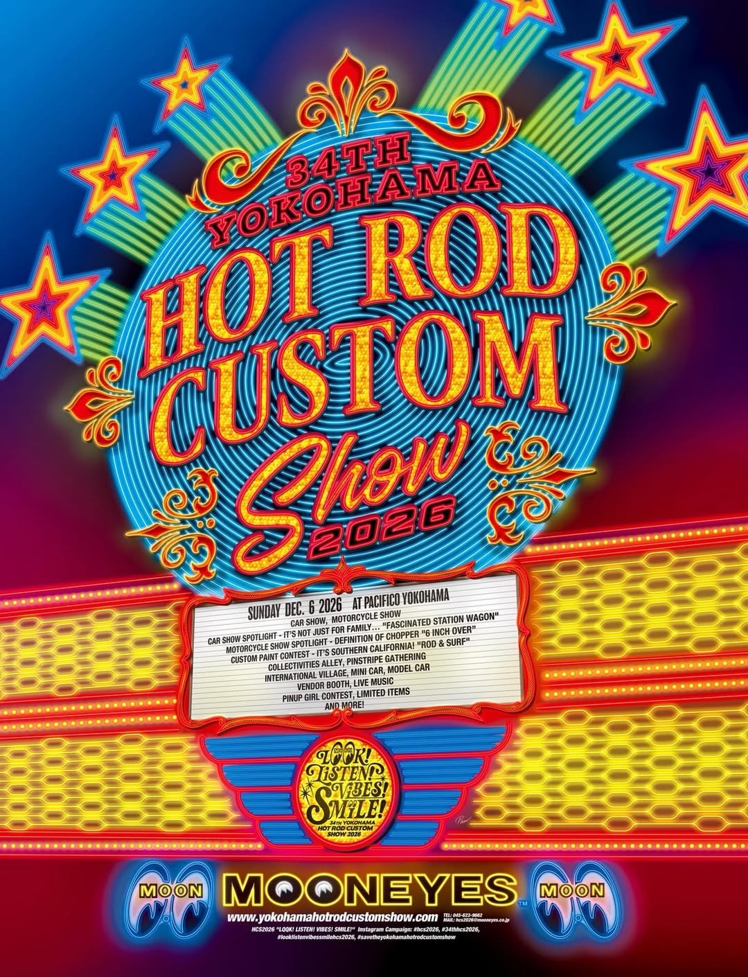 34TH YOKOHAMA HOT ROD CUSTOM Show 2026